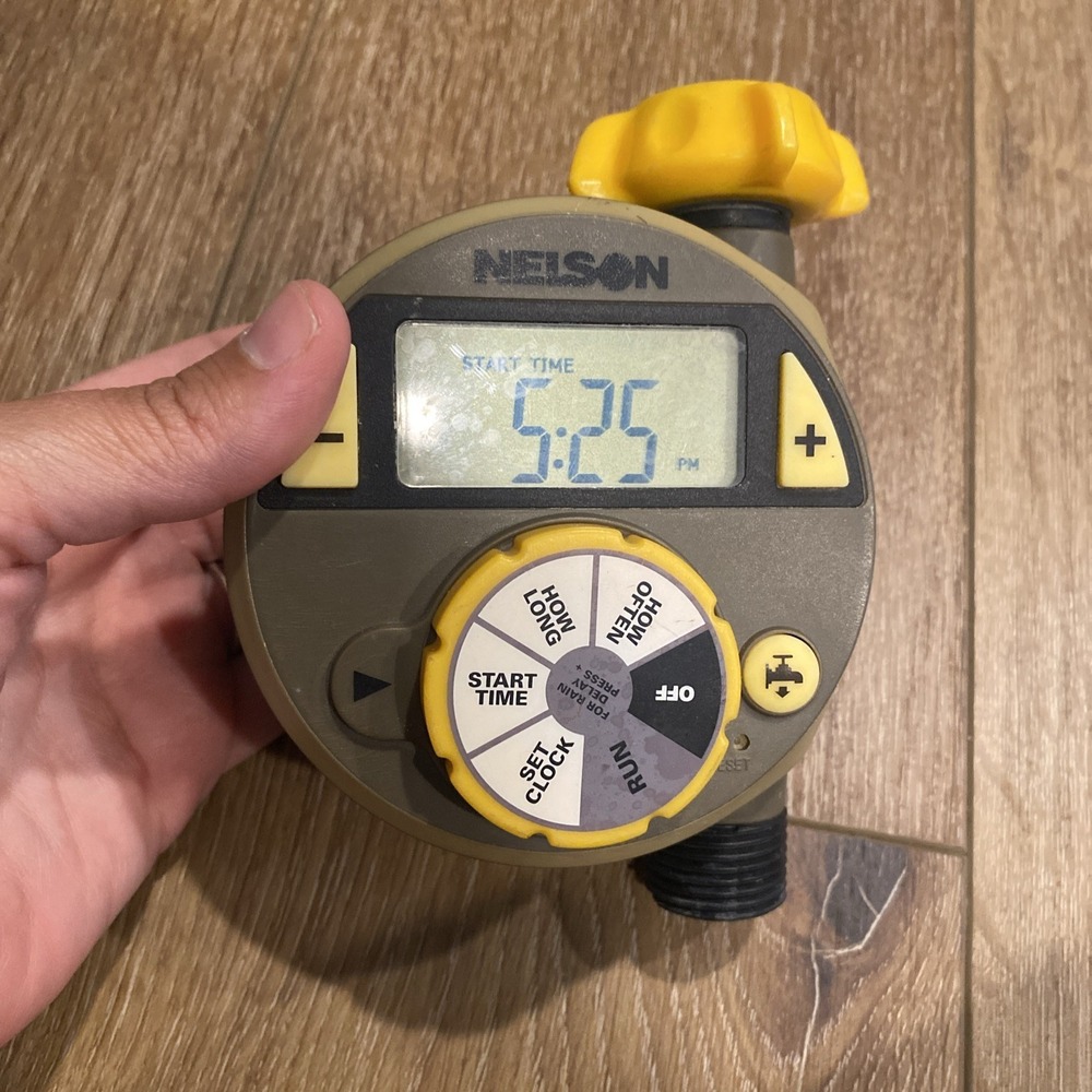 Nelson Electronic Single Outlet Lawn‎ Watering Timer Single